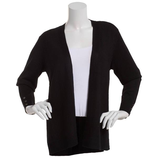 Womens Chloe & Jasmine Mixed Texture Stitch Cardigan - image 