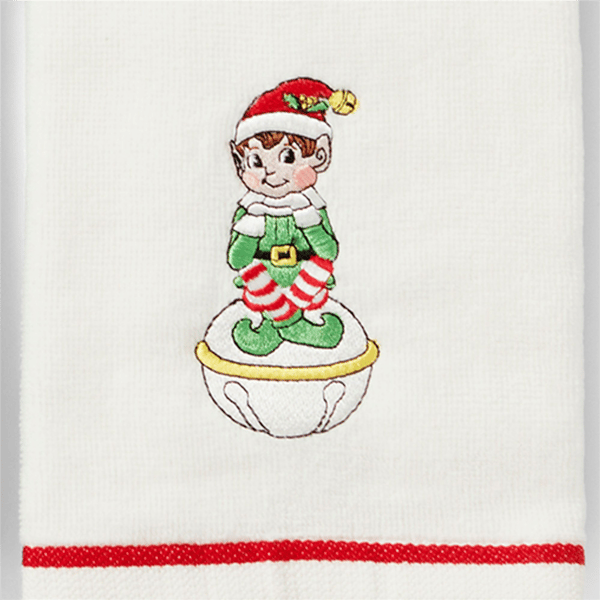 Lenox® Holiday Elf + Santa + Penguin Kitchen Towels - Set of 3