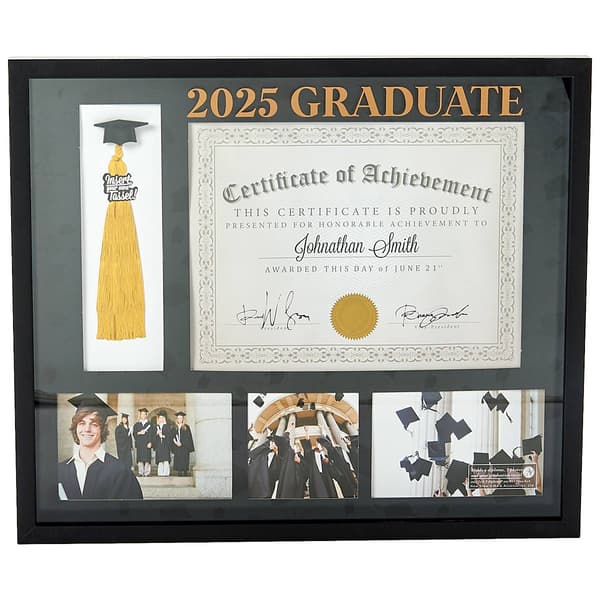 New View 2025 Diploma Collage Frame - 18x15.5 - image 