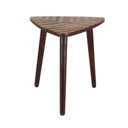 9th & Pike(R) Dark Brown Wood Modern Accent Table