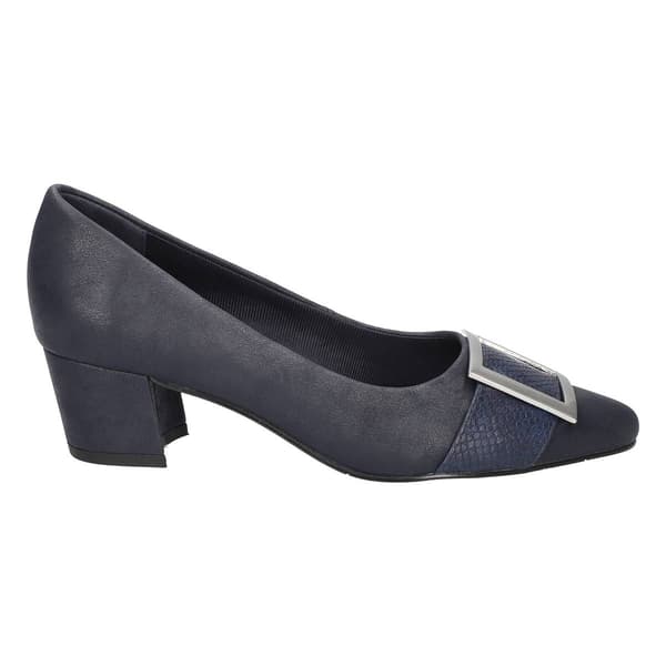 Womens Easy Street Cider Block Heel Pumps