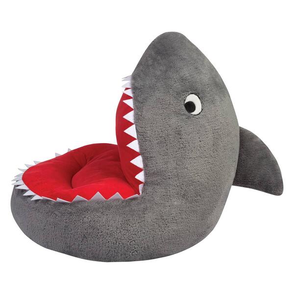 Kids Trend Lab&#40;R&#41; Plush Shark Character Chair - image 