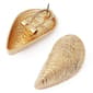 Steve Madden Vintage Luxe Shell Post Earrings - image 2
