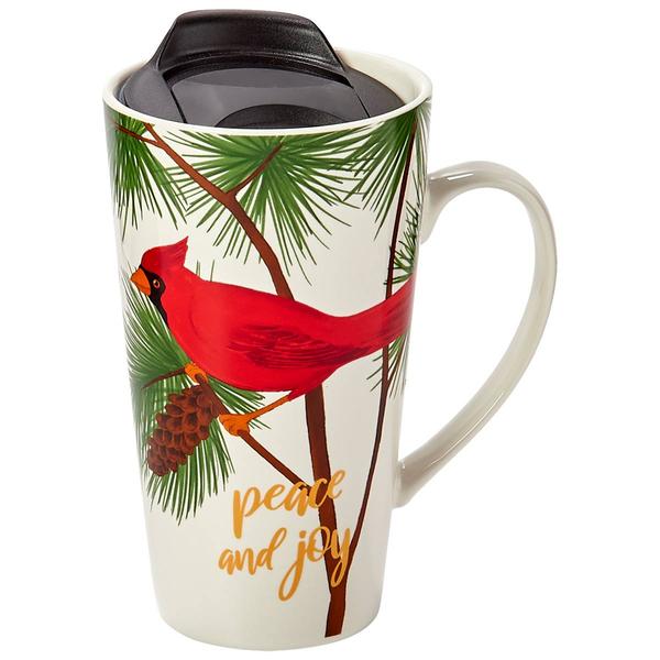 Godinger 18oz. Cardinal Travel Mug - image 