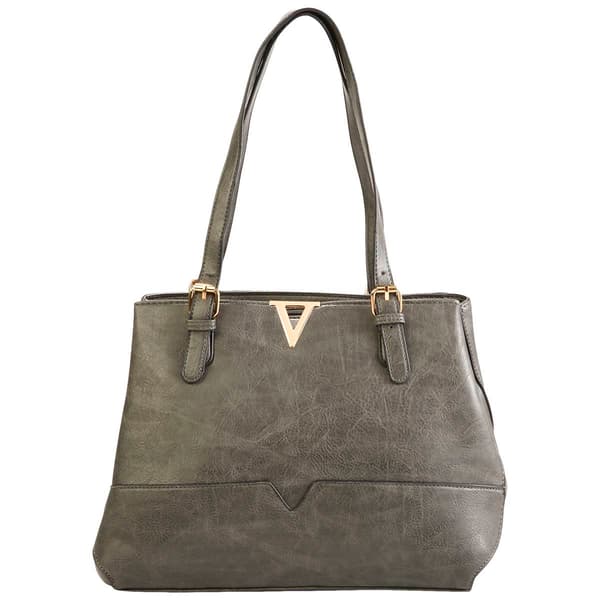 DS Fashion NY Gold V Hardware Tote
