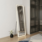 HomeRoots 60in Lighted Freestanding & Wall Mount Frameless Mirror - image 1