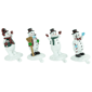 Northlight 4pc. Glitter Snowman Christmas Stocking Holders - image 2