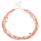 Ashley Cooper(tm) Coral Layered Multi Bead Statement Necklace - image 1