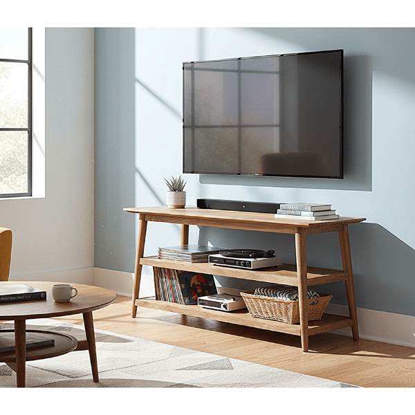 Fairway Avenue Home™ Solid Acacia TV Console
