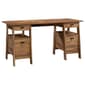 Sauder Trestle Desk - Vintage Oak - image 1