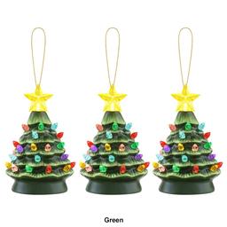 Mr. Christmas 3pc. Nostalgic Ceramic Tree Ornaments