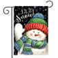 Briarwood Lane Snow Time Snowman Winter Garden Flag - image 1