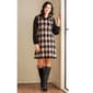 Womens Nina Leonard Houndstooth Two in One Sweater Dress - image 2