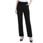 Petite NY Collection Solid Pull On Straight Leg Casual Pants - image 1