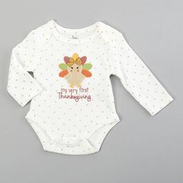 Baby Girl &#40;3-9M&#41; Baby Essentials 1st Thanksgiving Bodysuit