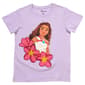 Girls (7-16) Disney Short Sleeve Crochet Flower Moana Tee - image 2