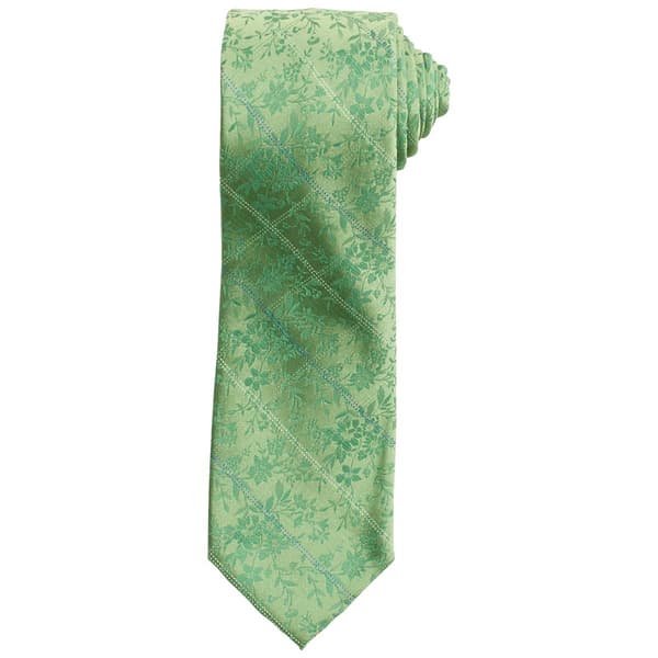 Mens Perry Ellis Hutton Floral Tie - image 