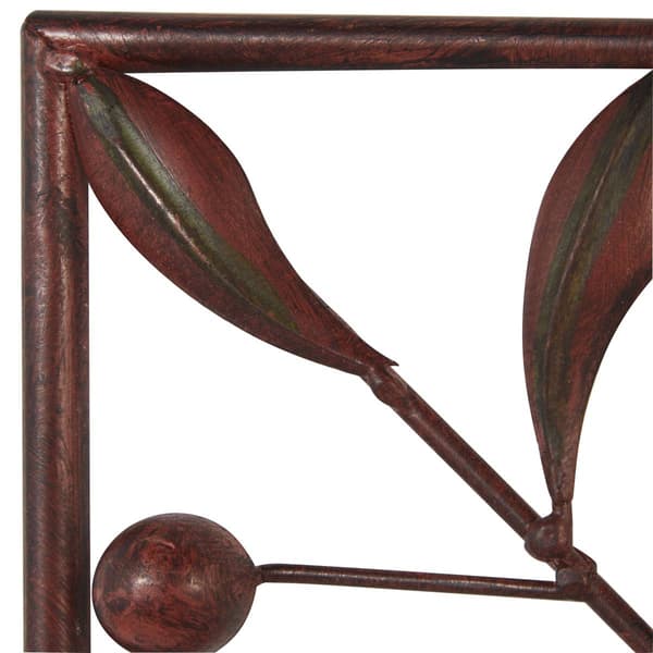 9th & Pike&#174; Rustic Style Square Floral Wall D&#233;cor - Set of 4