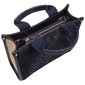 Tommy Bahama Dorothy Embroidered Leaf Medium Denim Tote - image 6