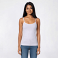 Juniors Cotton Candy Butter Soft Padded Shelf Bra Camisole - image 4