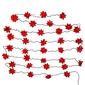 Kurt Adler 20-Light Red Poinsettia Light Set - image 2