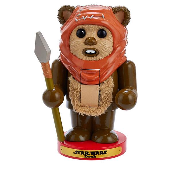 Kurt S. Adler 7.5in. Star Wars&#40;R&#41; Ewok Nutcracker - image 