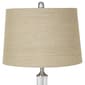 9th & Pike&#174; 28in. Beige Shade Silver Metal Table Lamp - image 4