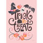 Evergreen Trick or Treat Pink Garden Flag - image 1