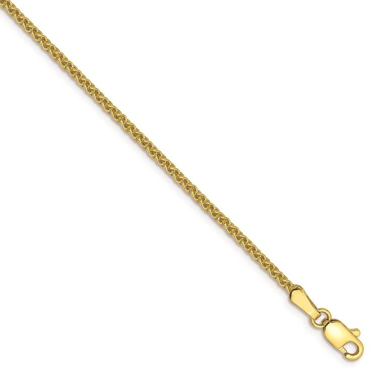 Gold Classics(tm) 10kt. Gold 7in. Polished Chain Bracelet