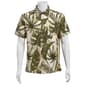 Mens Preswick & Moore(R) Large Fronds Rayon Button Down Shirt - image 1
