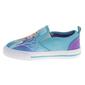Little Girls Disney Frozen Elsa and Anna Slip-On Fashion Sneakers - image 3