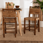bali & pari 2pc. Cordoba Bohemian Seagrass Counter Stool Set - image 7