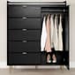 South Shore Hype Door Chest w/ 5 Drawers & Faux Carrara Marble - image 3