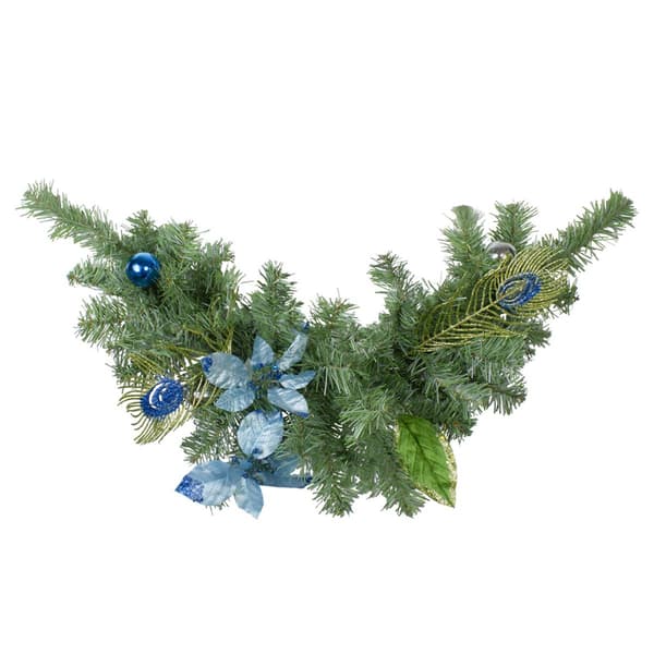 Northlight Seasonal 10in. Pre-Decorated Pine Swag - image 