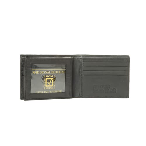 Mens Stone Mountain Center Flip Wallet