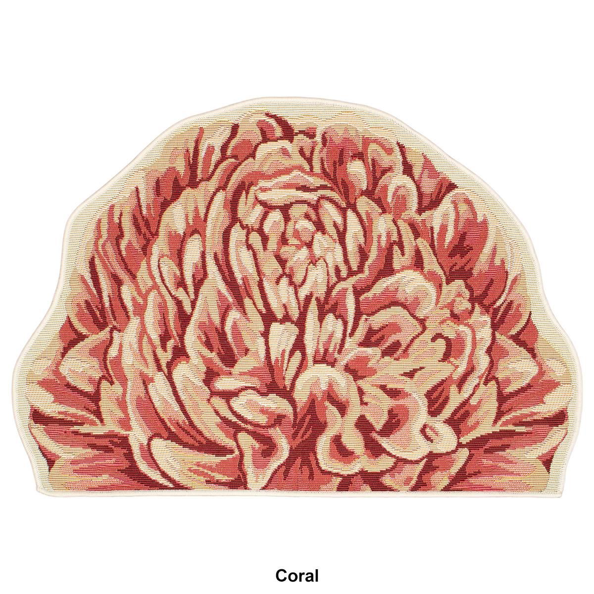 Liora Manne Esencia Peony Doormat