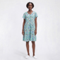 Womens MUK LUKS(R) Island Palm Ruffle Layers Lounge Dress - image 1