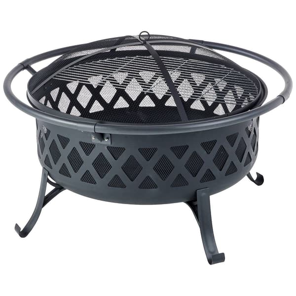 Pleasant Hearth Martin Extra Deep Wood Burning Fire Pit - image 
