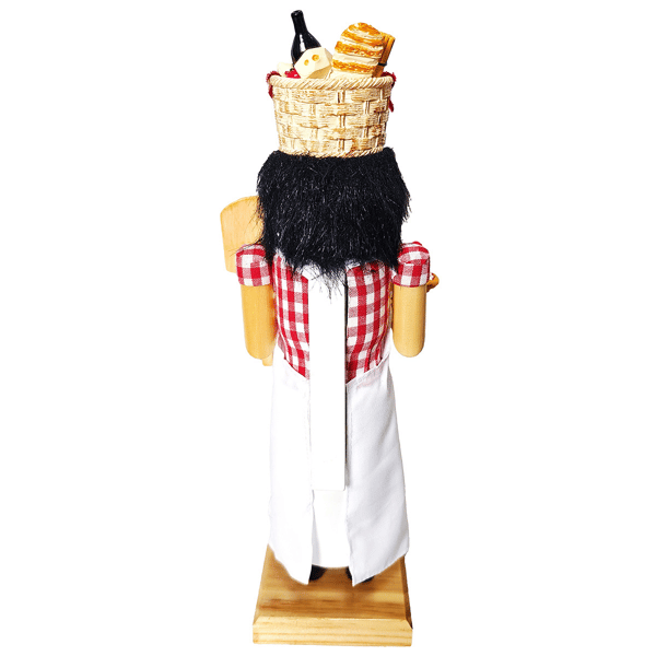 Santa''s Workshop 14in. Pizzeria Nutcracker