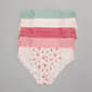 Womens Laura Ashley 5pk Micro Laser Bikini LS8390-5PKM - image 1