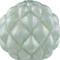 Northlight 4.5in. Iridescent Blue Glass Christmas Ball Ornament - image 5