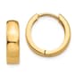 Gold Classics&#40;tm&#41; 14kt. Hinged Hoop Earrings - image 1