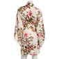 Womens Linea Donatella Garden Flight Matte Satin Robe - image 3