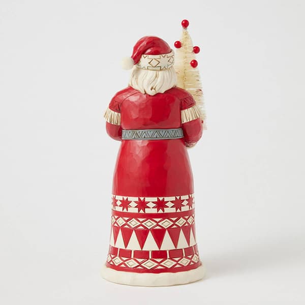 Jim Shore Nordic Noel Santa Sisal Tree Christmas Figurine