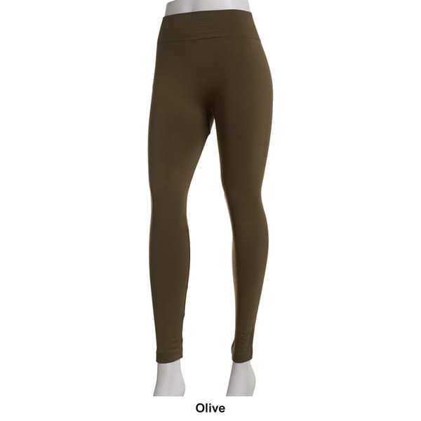 Petite Runway Ready Basic Fleece Lined Solid Leggings
