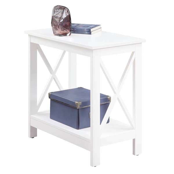 Convenience Concepts Oxford Chairside End Table w/ Shelf
