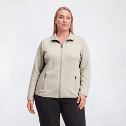 Plus Size Hasting & Smith Solid Quilted Jacket