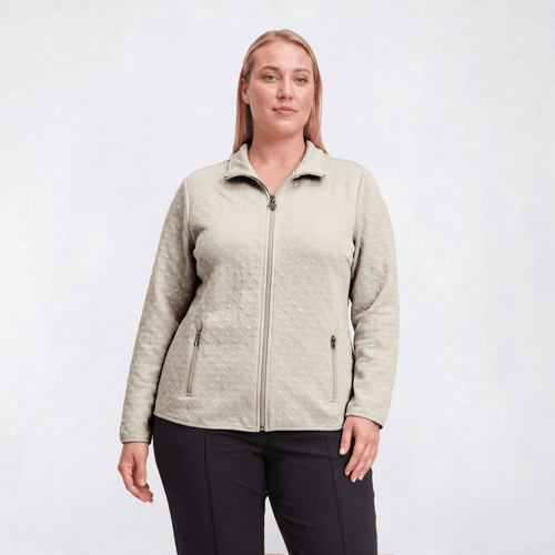 Plus Size Hasting & Smith Solid Quilted Jacket