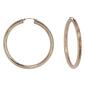Candela 14kt. Gold Polished Hoop Earrings - image 1