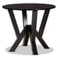 Baxton Studio Kaila Dark Brown Finished Wood 5pc. Dining Set - image 3